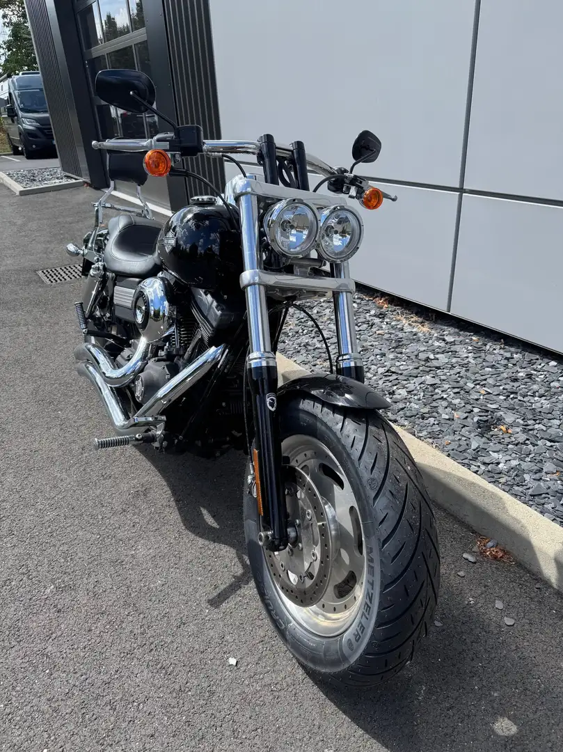 Harley-Davidson Dyna Fat Bob Negru - 2