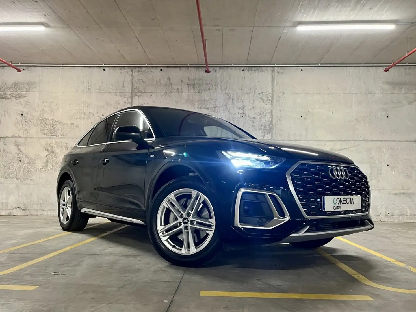 Audi 50 Sportback TFSIe S line quattro-ultra S tronic Černá - 1