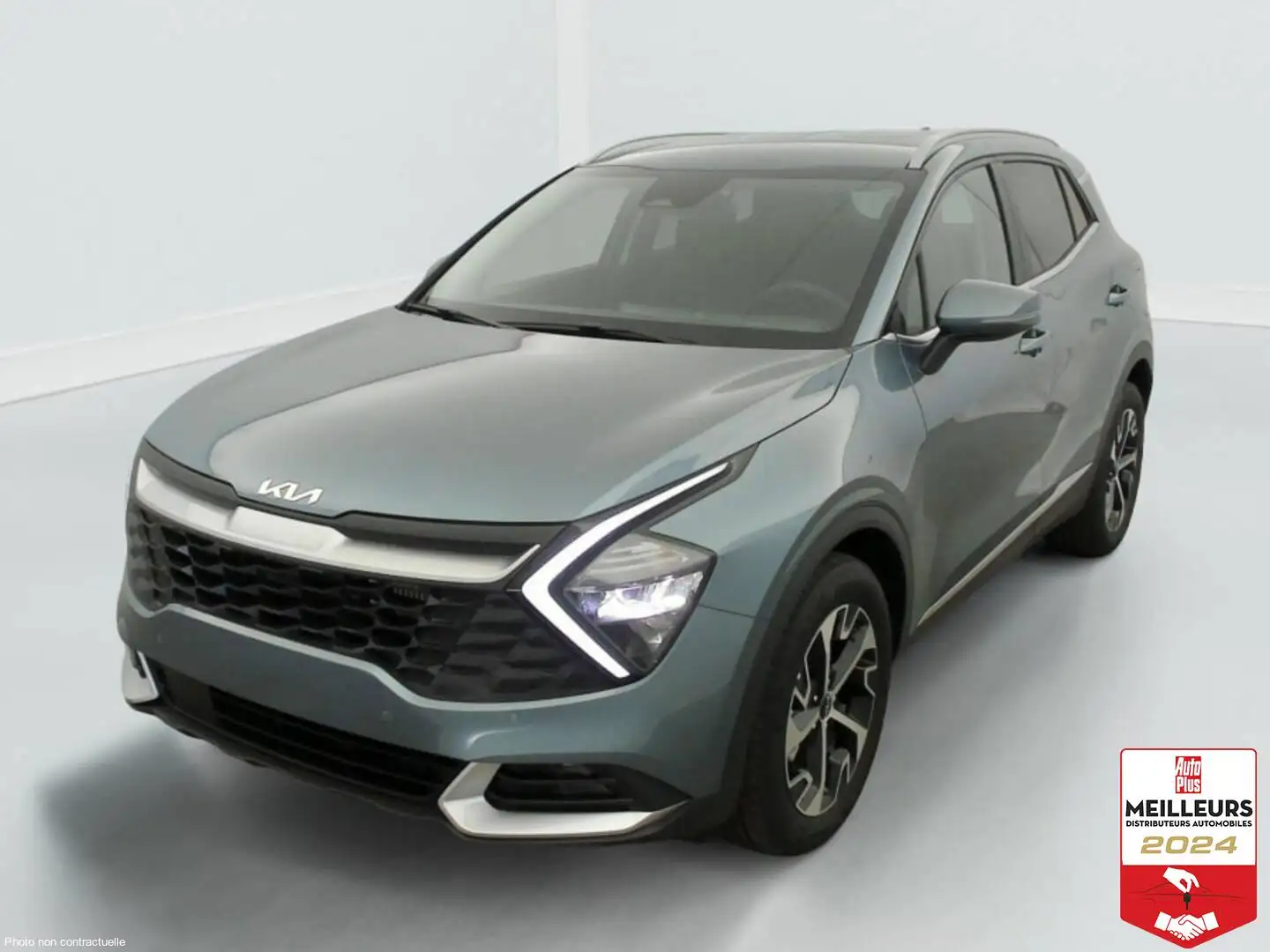 Kia Sportage 1.6 T-GDi 210ch ISG Hybride BVA6 4x2 Active Gris - 1