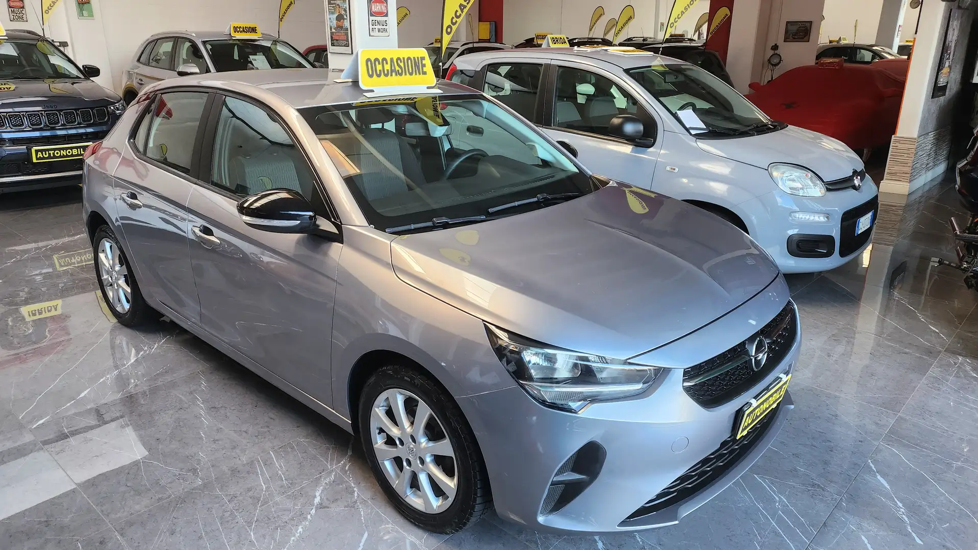 Opel Corsa Corsa VI 2020 1.2 Elegance Targa GG599JA Grigio - 2