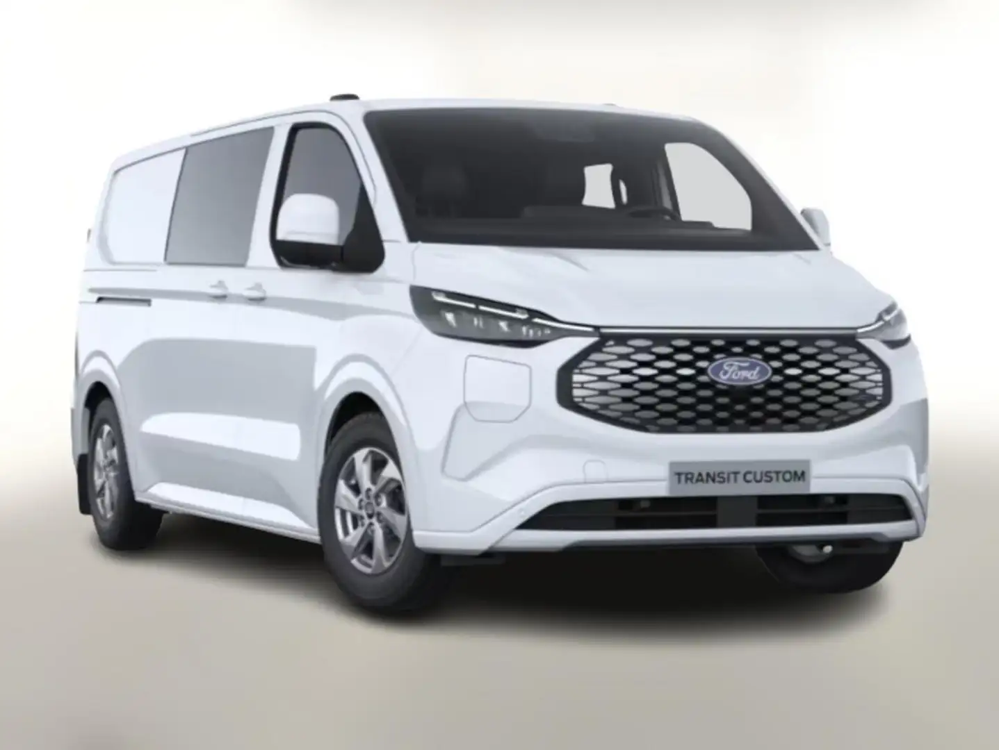 Ford E-Transit Custom Limited DCiV 71kWh 320 L2 AHK 160 kW (21... Weiß - 1