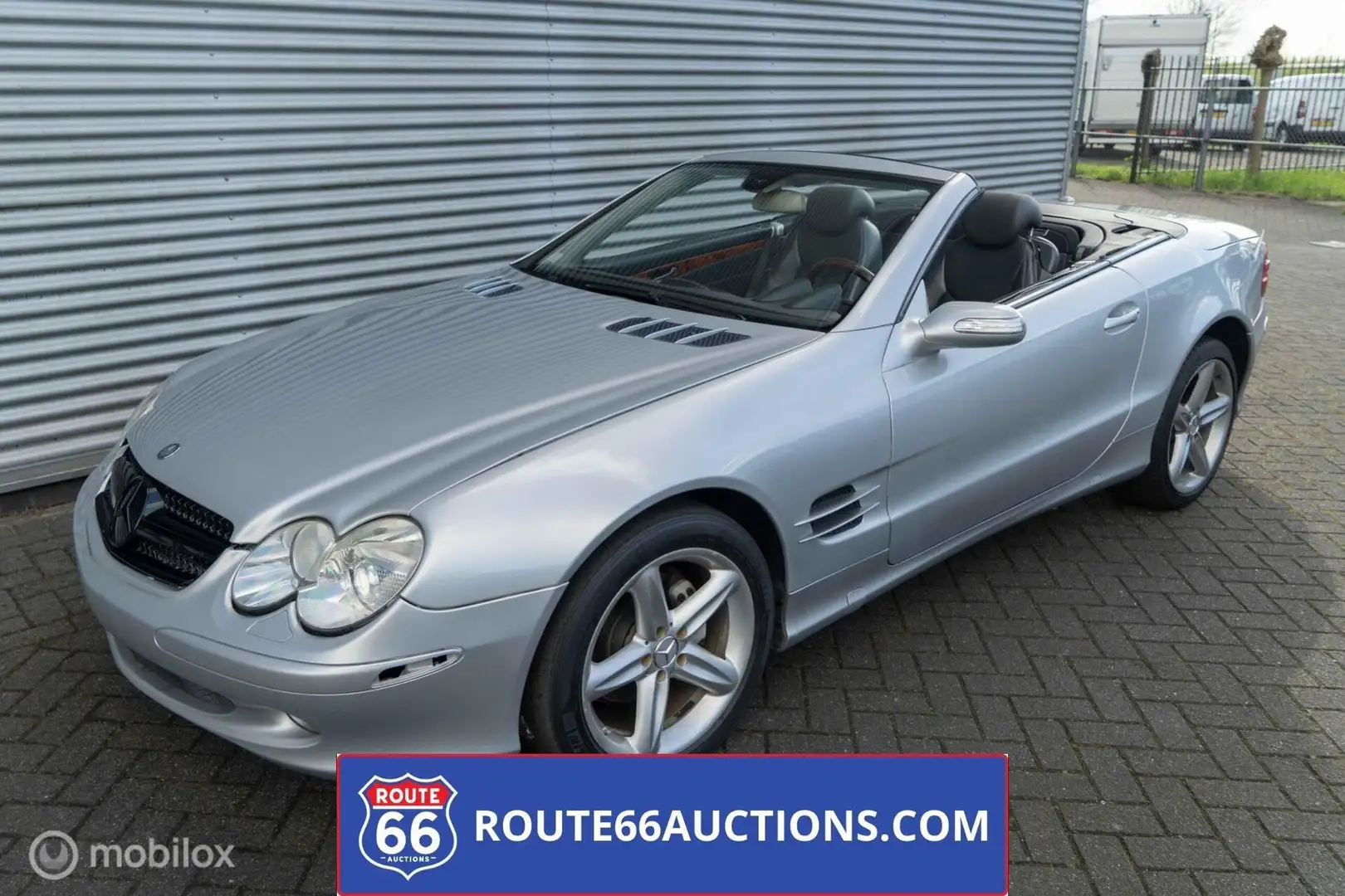 Mercedes-Benz SL 500 Cabriolet - 2006 | Route 66 Auctions Argintiu - 1