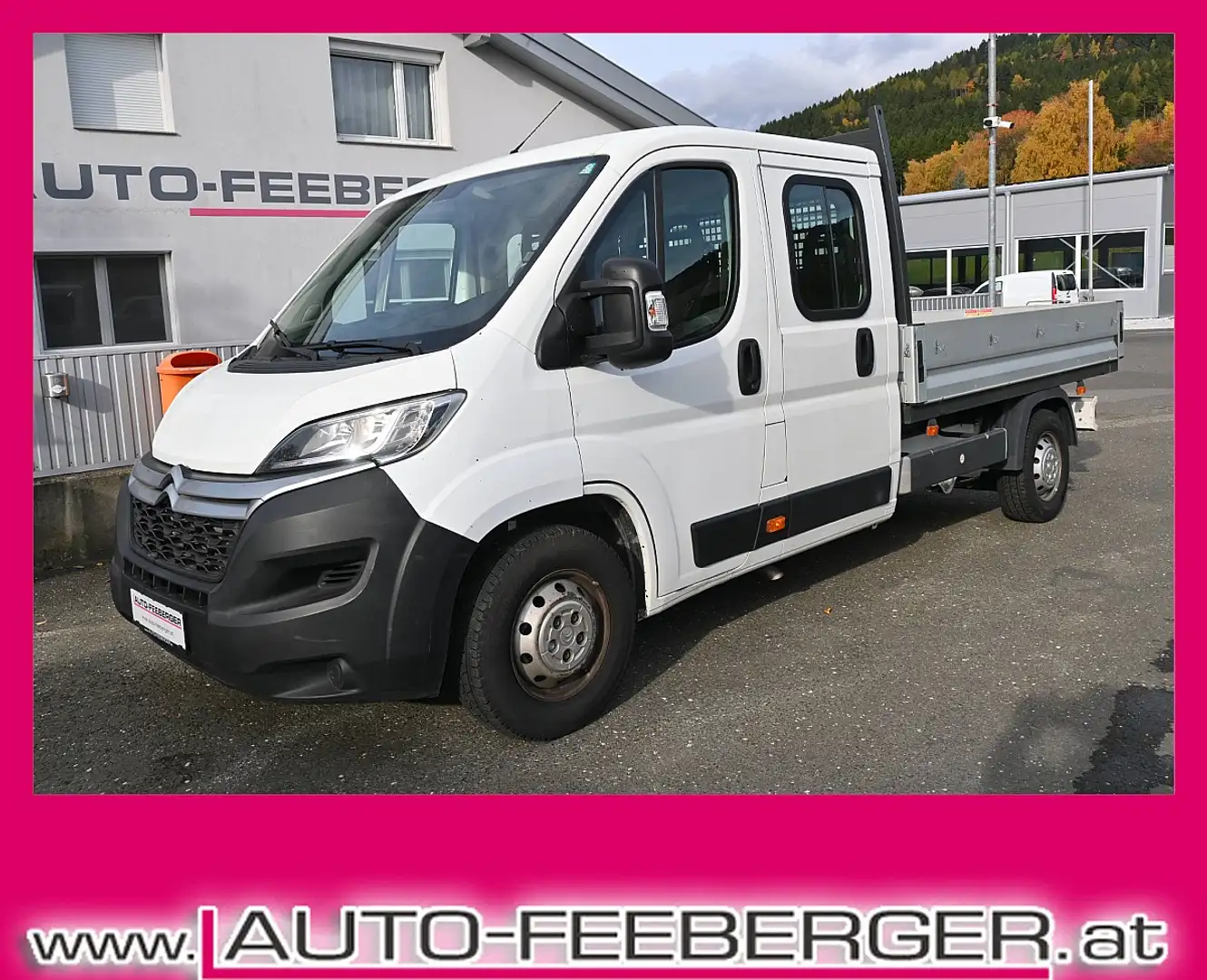 Citroen Jumper 35 DK L3 BlueHDi 140 S&S,7-Sitzer,Klimaanlage Blanc - 1
