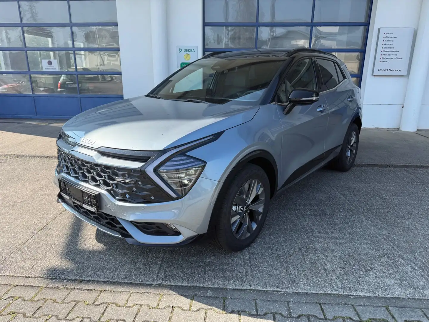 Kia Sportage HEV 1.6T DCT GT-line Drive /360°Kamera Grau - 2