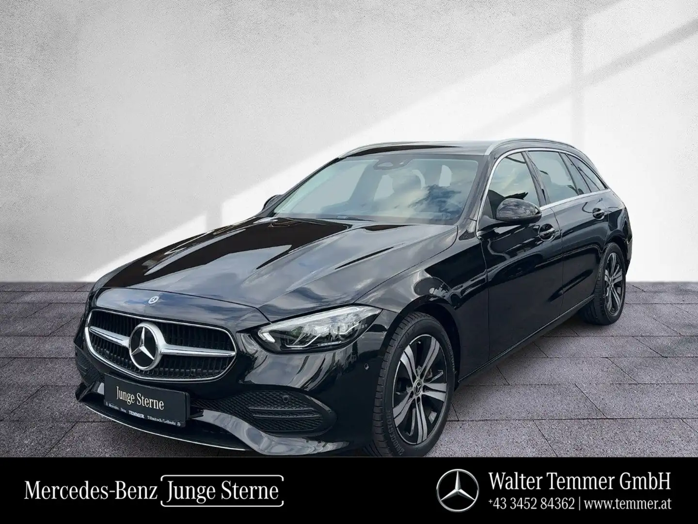 Mercedes-Benz C 220 d T Avantgarde NAVI LED KAM SHZ Schwarz - 1