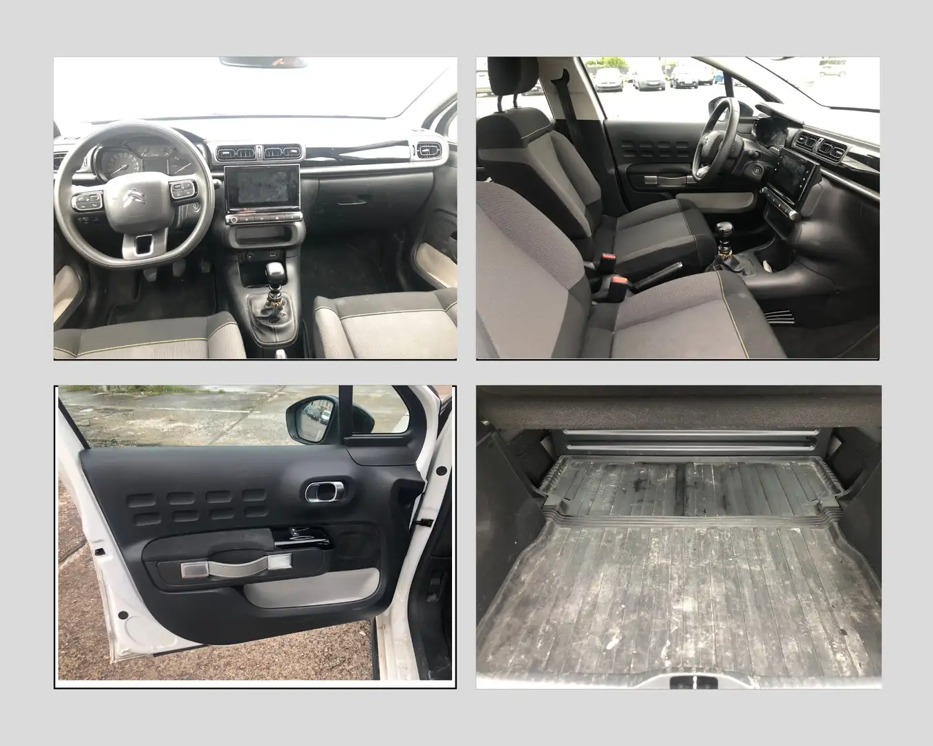 Citroen C3 C3 BlueHDi 100 S Blanc - 2