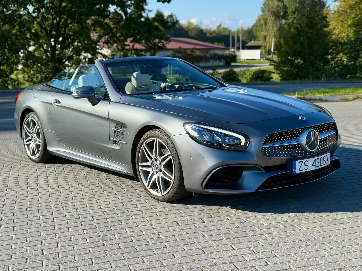 Mercedes-Benz SL 500 SL 500 9G-TRONIC AMG Perfect Gri - 1