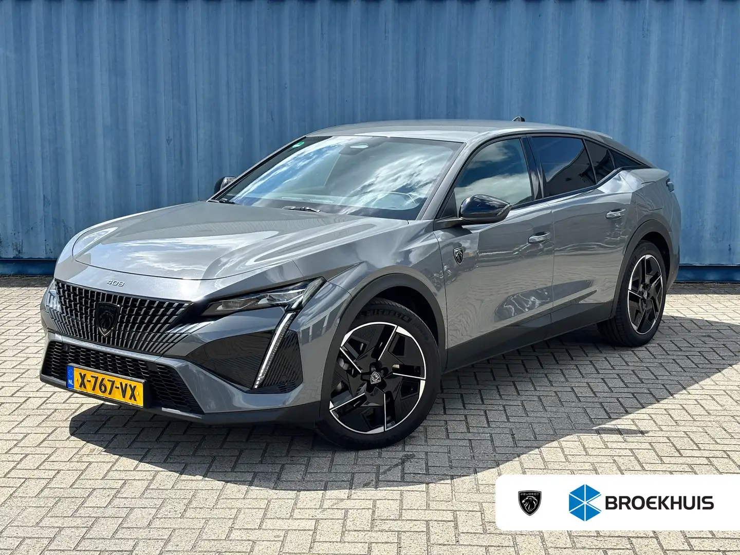 Peugeot 408 1.6 HYbrid GT 180 EAT8 Airco AUTO | Camera Achter Grijs - 1