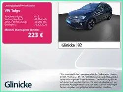 Volkswagen Taigo 1.5 TSI DSG R Line Navi AHK RFK Matrix LED