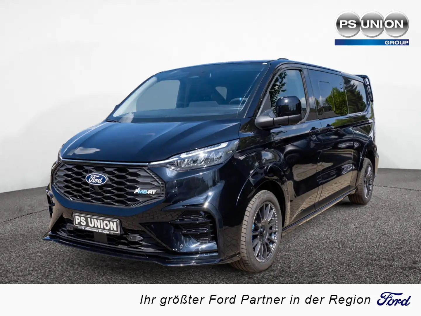 Ford Transit Custom 320L2 AWD MS-RT DoKA Seitenschaden Noir - 1