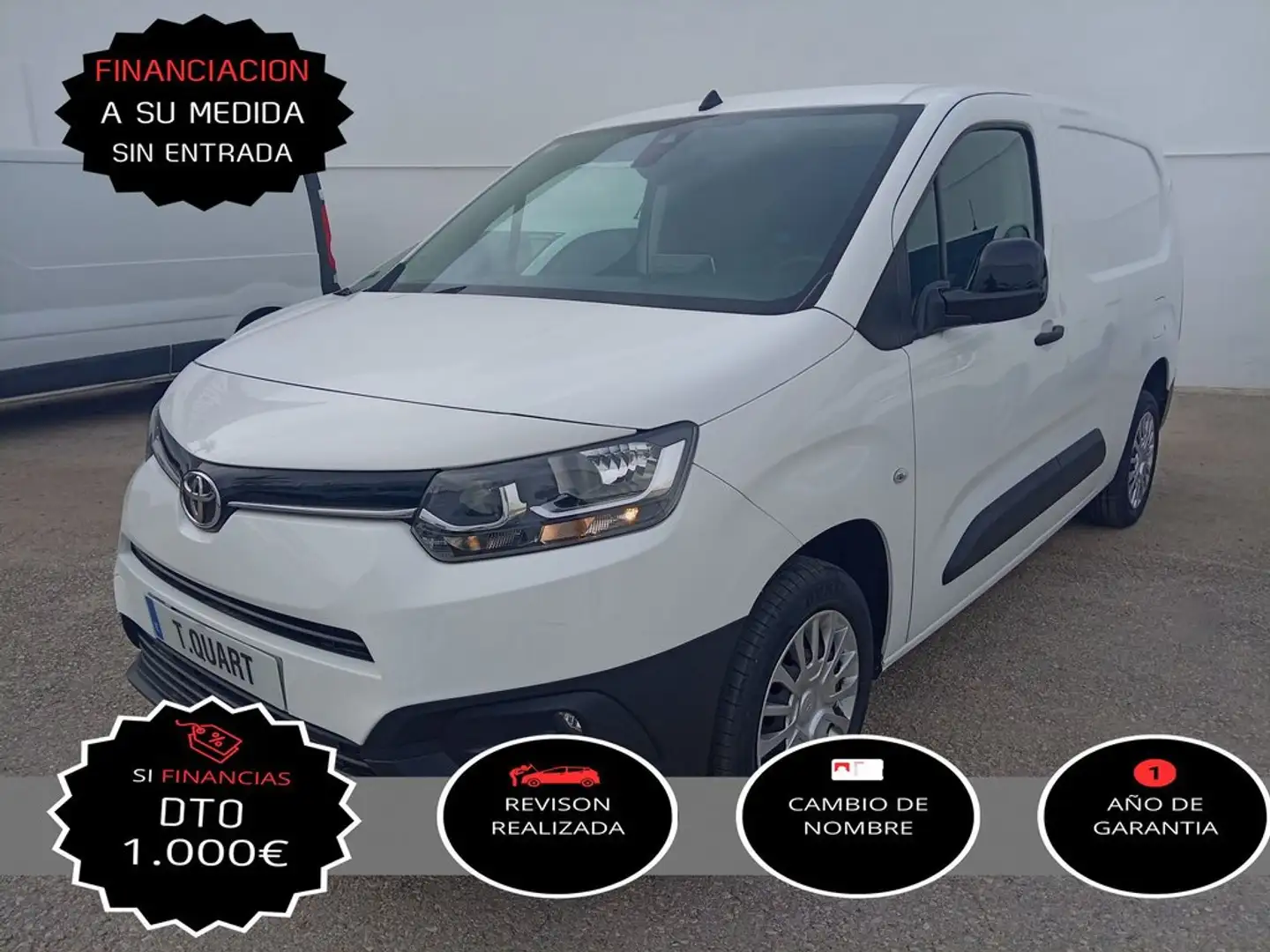 Toyota Proace City Van Larga 1.5D VX 130 Blanco - 1