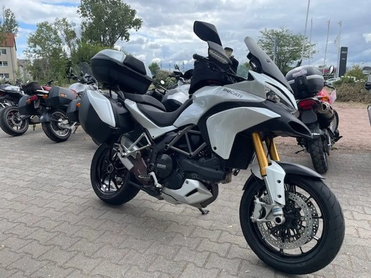 Ducati Egyéb 1200 Multistrada S mit NAVI Fehér - 1