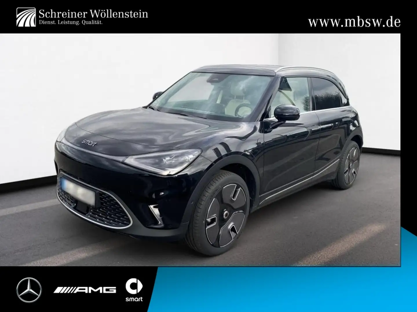smart #1 Premium (66kWh) 360°*Pano*Wärmep.*Matrix*Dist Negro - 1