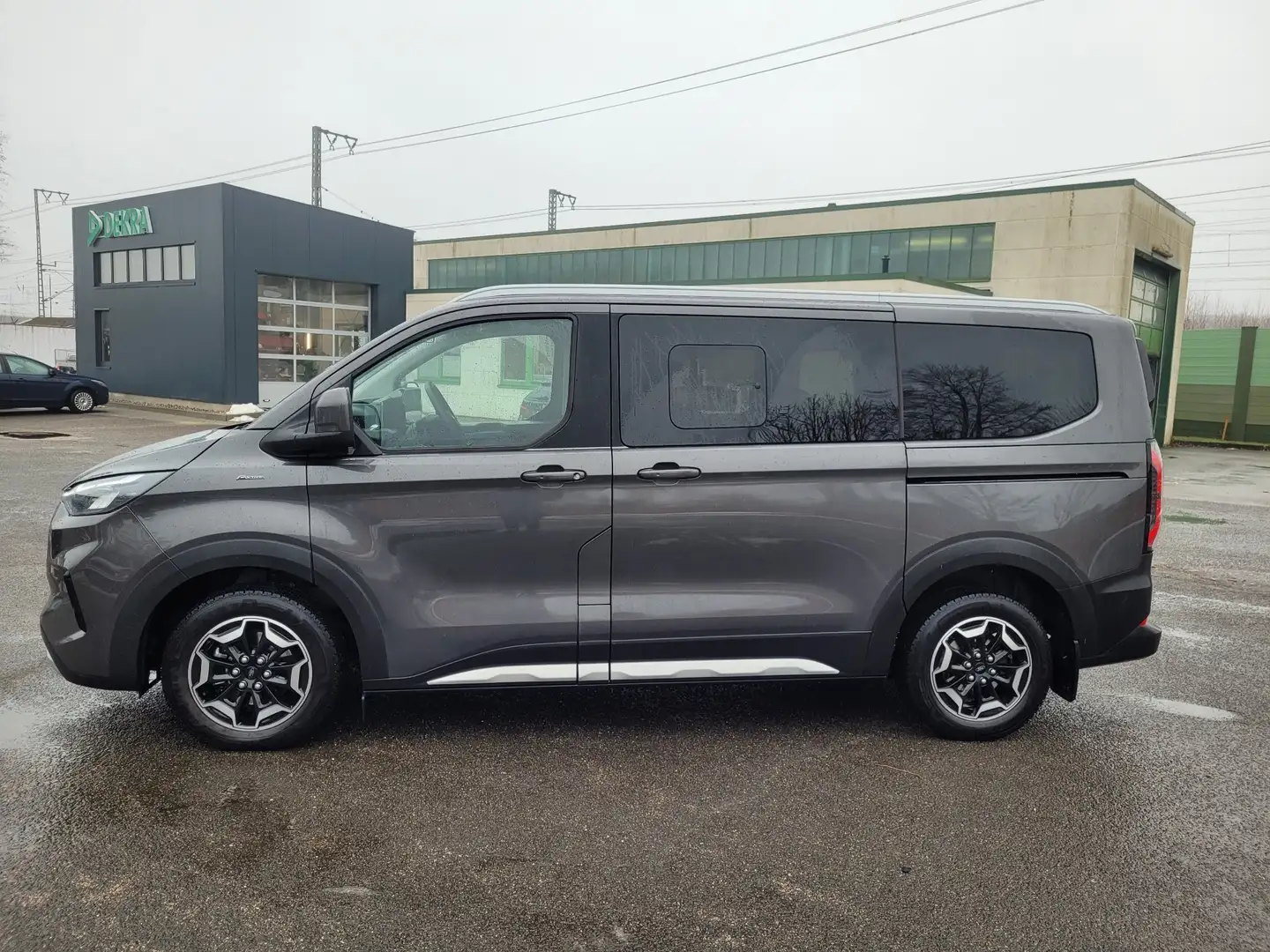 Ford Tourneo Custom L1 Tourneo Active AHK, ACC, Allwetterreifen+ Gris - 2