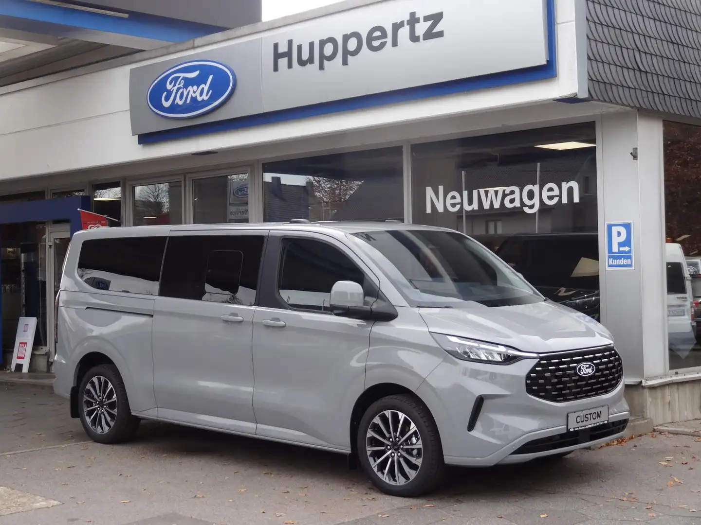 Ford Tourneo Custom L2 Titanium-X AHK RFK ACC TWA 19" Grau - 1