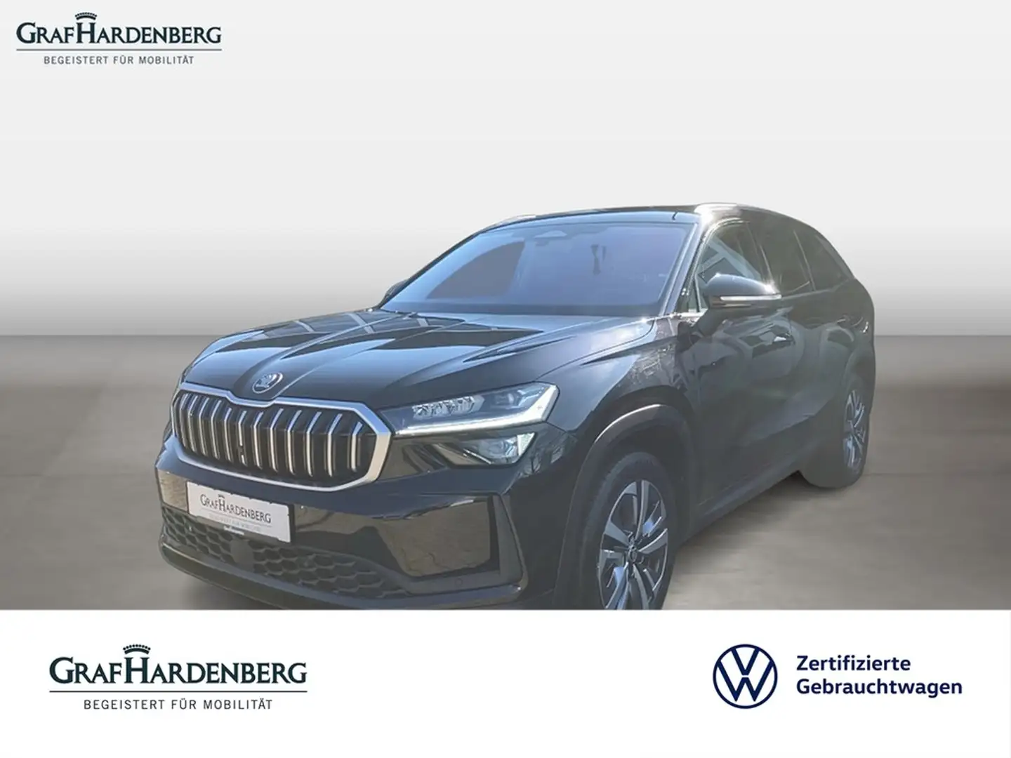 Skoda Kodiaq Selection 4x4 TDI DSG Navi AHK LED Schwarz - 1