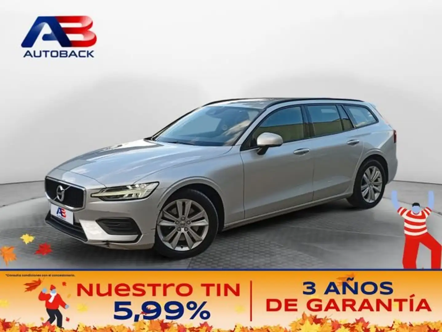 Volvo V60 2.0 B4 (D) Momentum Auto Amarillo - 1