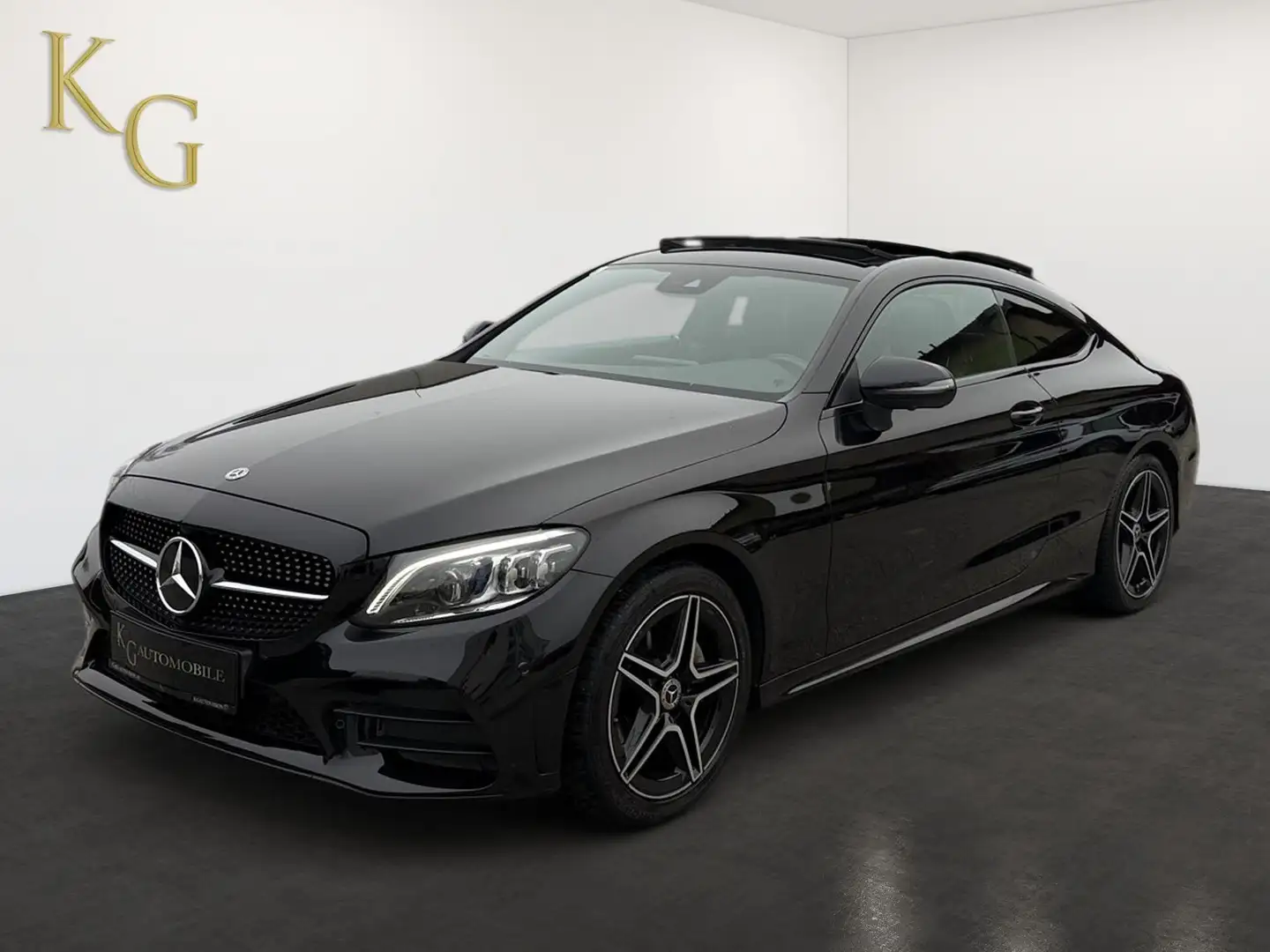 Mercedes-Benz C 200 Coupe AMG-Line ab ca. 272€ monatlich Schwarz - 2