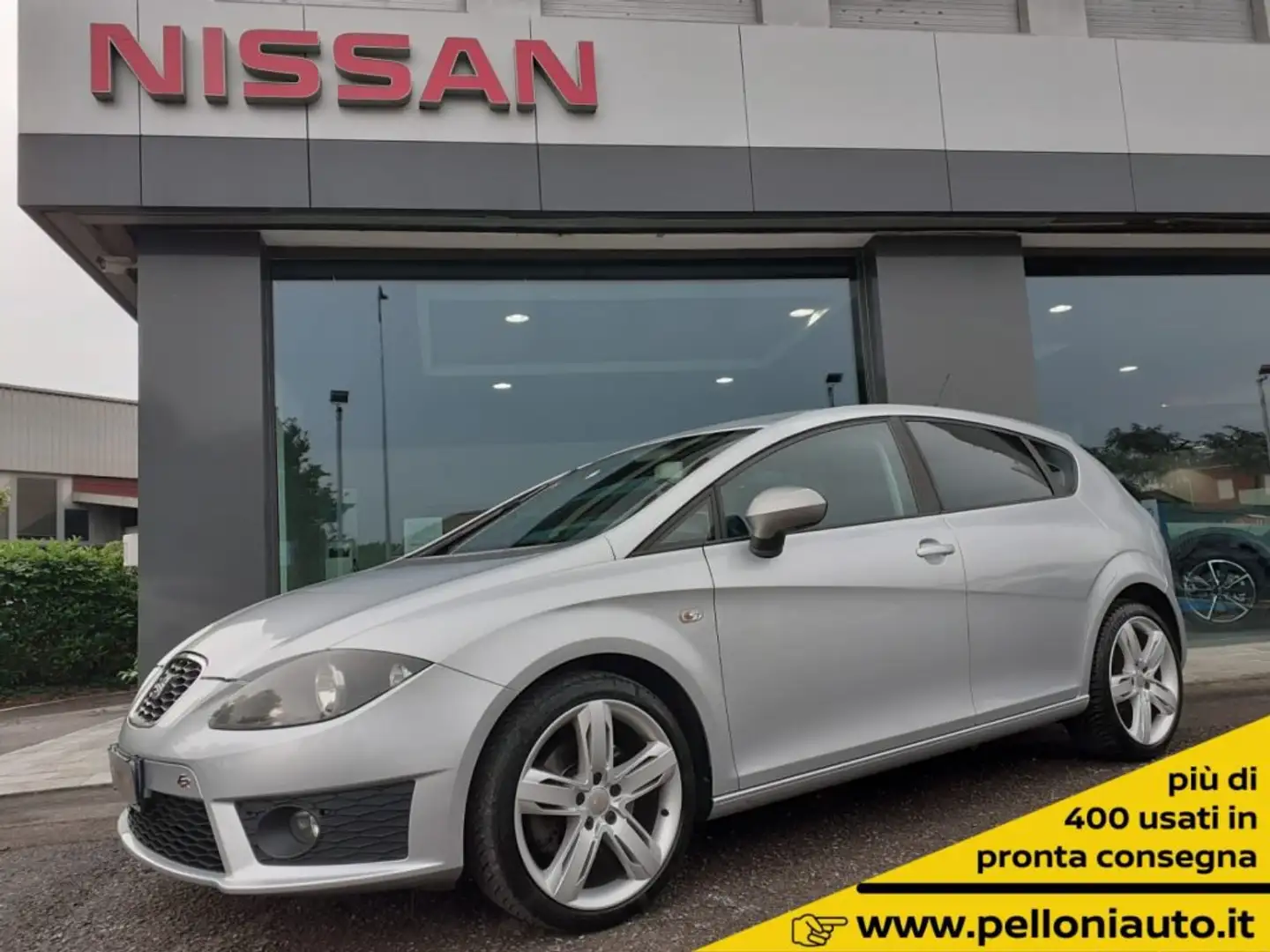 SEAT Leon 2.0 TDI 170CV CR FR GARANZIA - KM CERTIFICATI Argento - 1