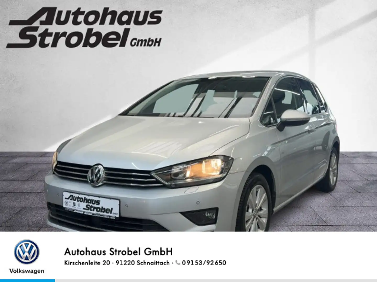 Volkswagen Golf Sportsvan 1.2 TSI DSG "ALLSTAR" Navi Parkpi Silber - 1