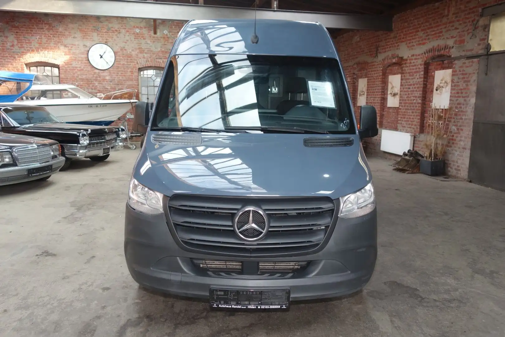 Mercedes-Benz Sprinter Kasten 314 L2 Klima Kamera TüvNeu Euro6 Grau - 2