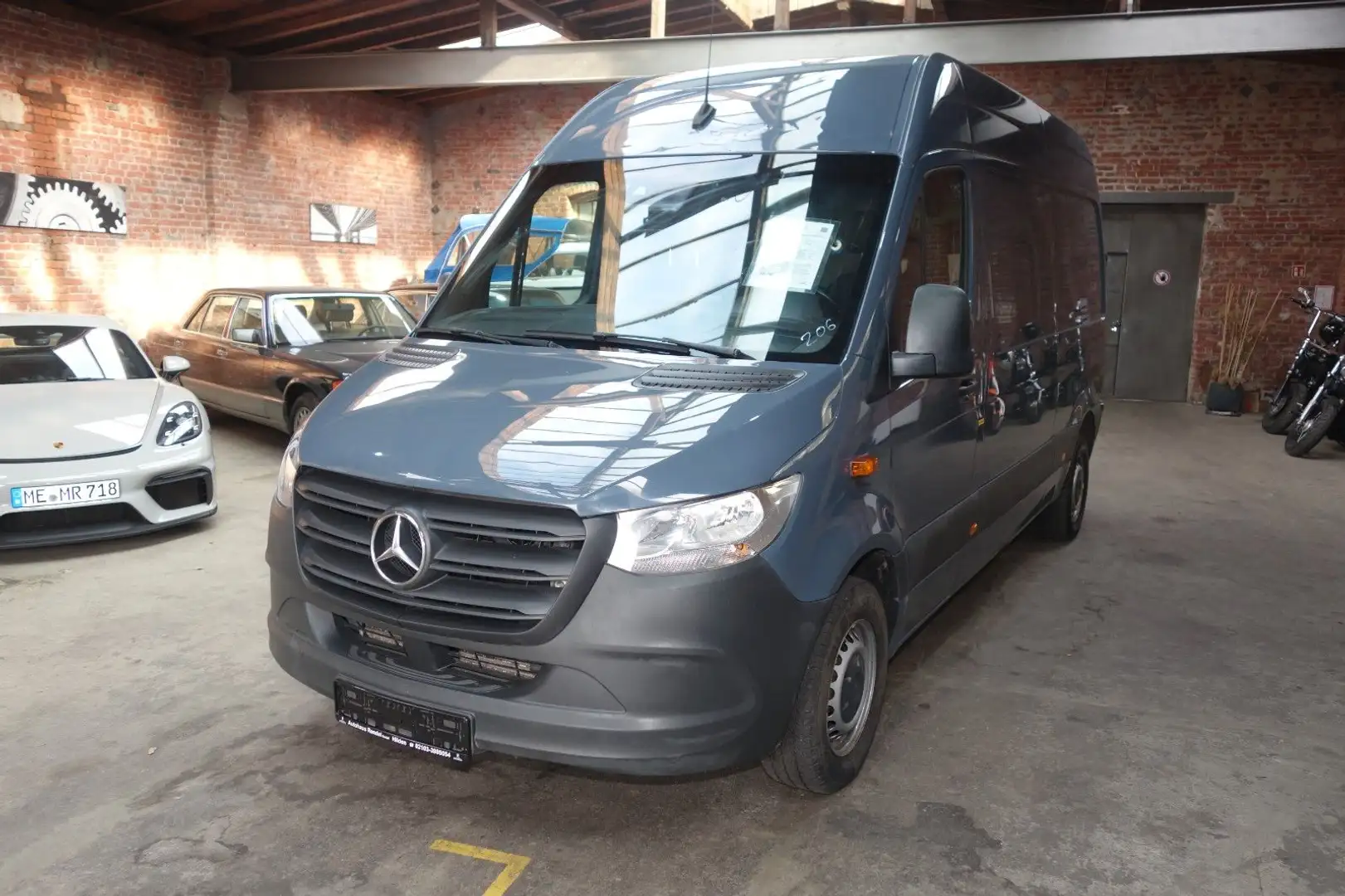 Mercedes-Benz Sprinter Kasten 314 L2 Klima Kamera TüvNeu Euro6 Grau - 1