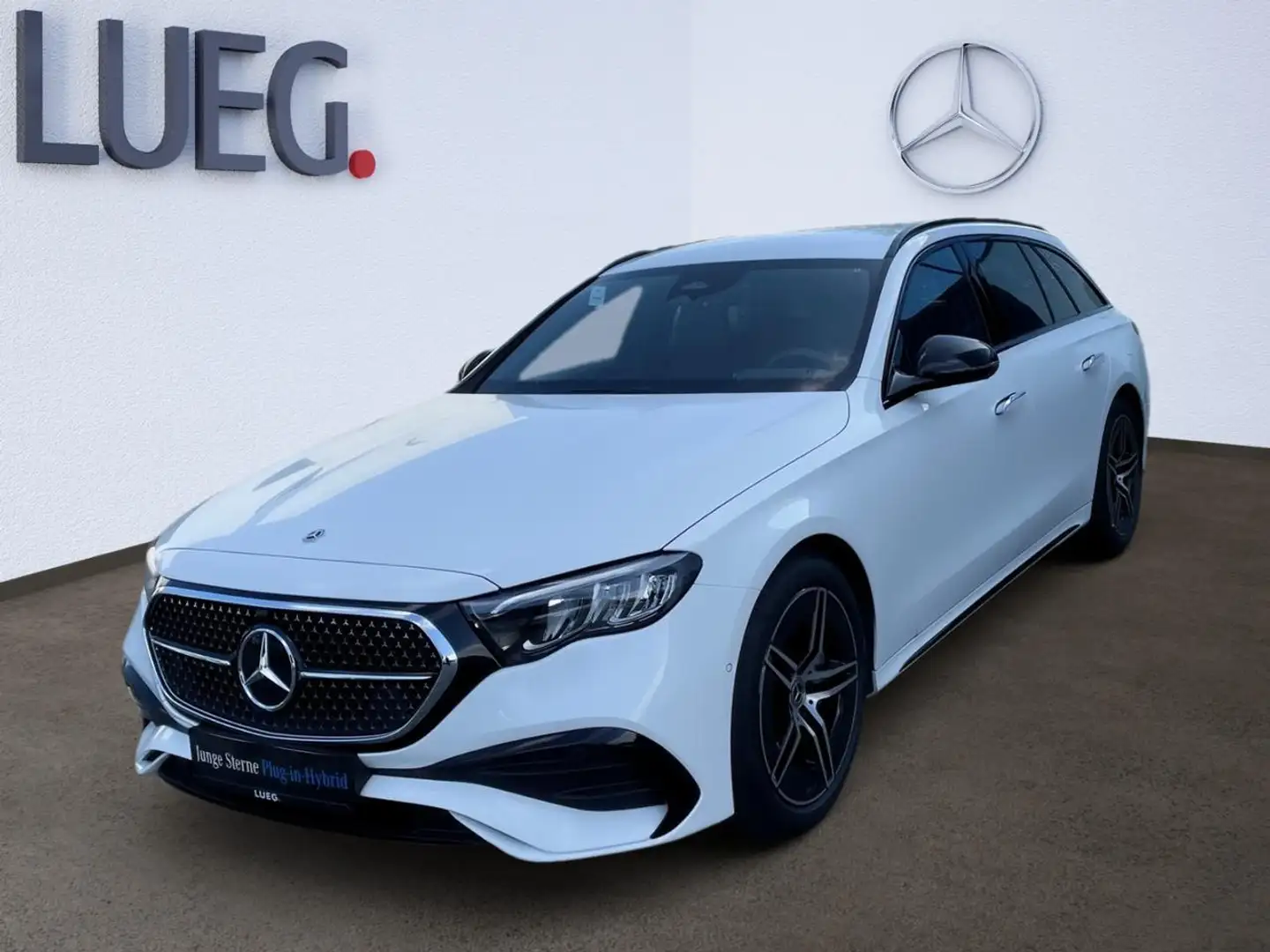 Mercedes-Benz E 300 E300e T AMG-ADVANCED+NIGHT+AHK+LED+KAMERA+ Weiß - 1