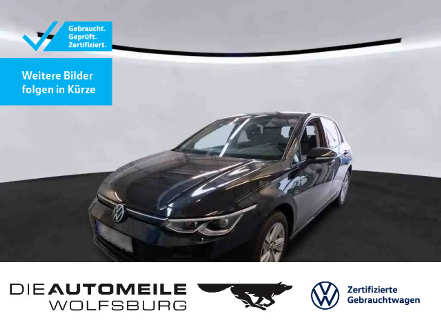Volkswagen Golf 8 VIII 2.0 TDI DSG Life LED+/Stand/ACC Schwarz - 1