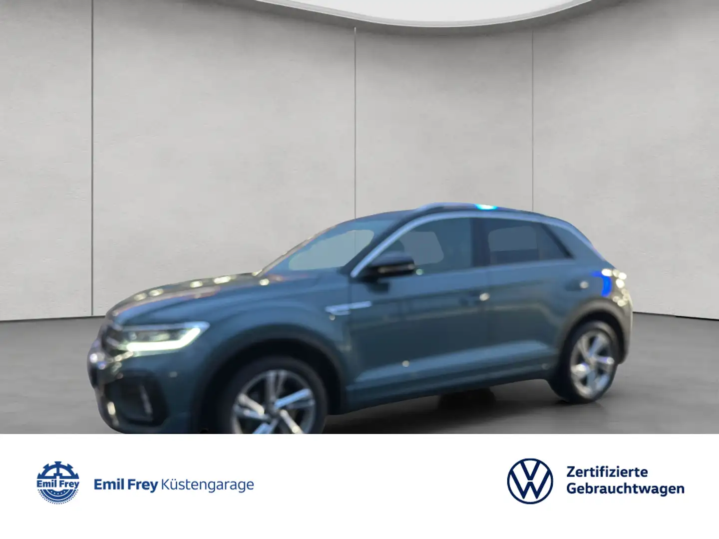 Volkswagen T-Roc R-Line 1.5 TSI DSG AHK/Kamera/Navi/GJR Blau - 1