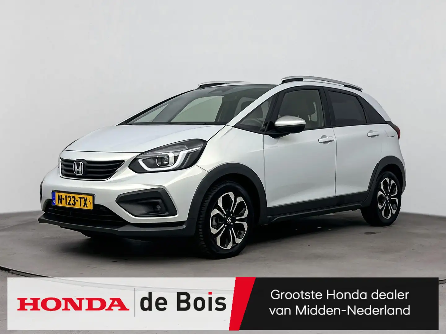 Honda Jazz 1.5 e:HEV Crosstar | Navigatie | Garantie tot 2032 Wit - 1