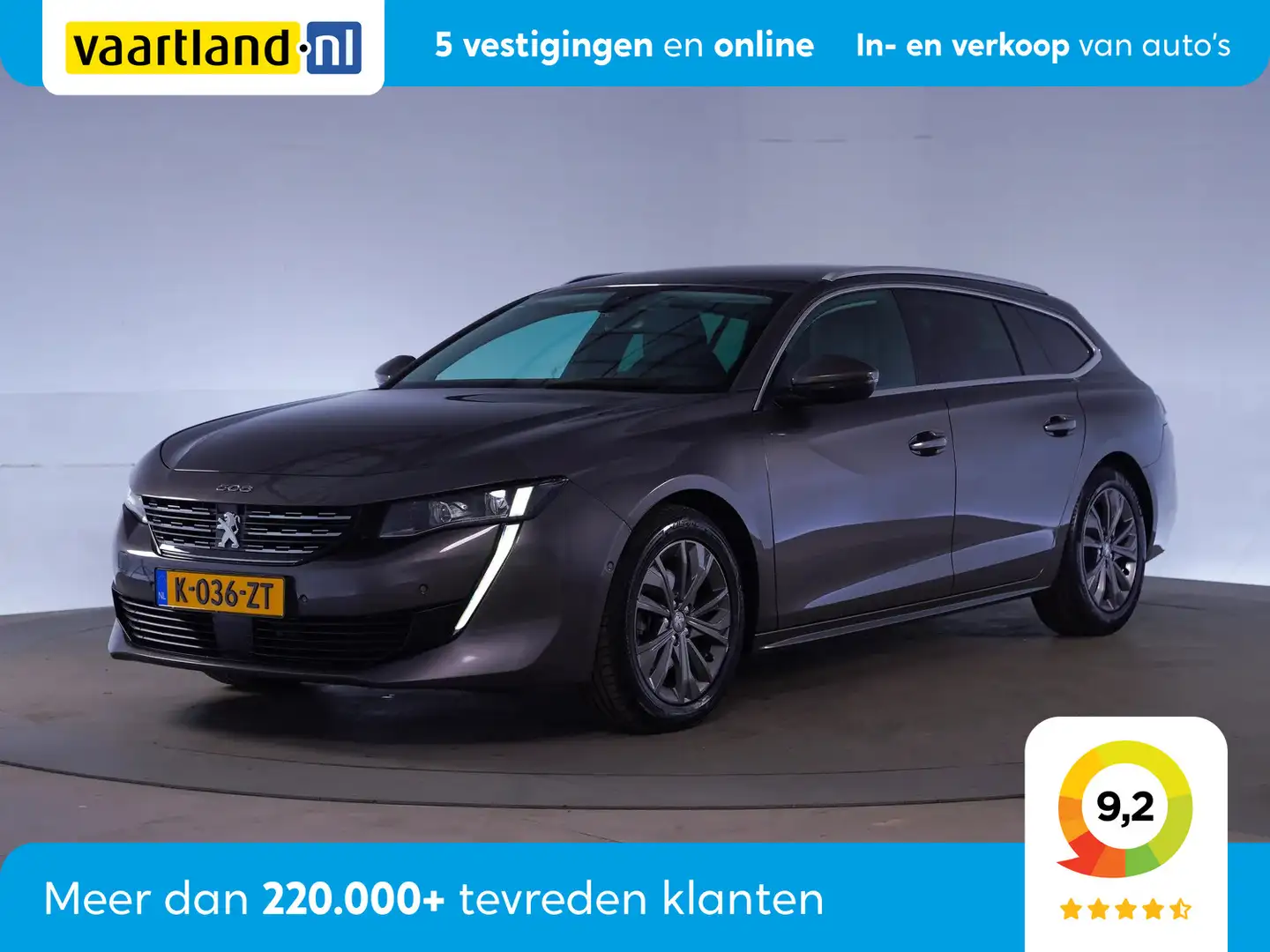 Peugeot 508 SW 1.2 PureTech Allure Aut. [ LED Navi Camera Trek Grijs - 1