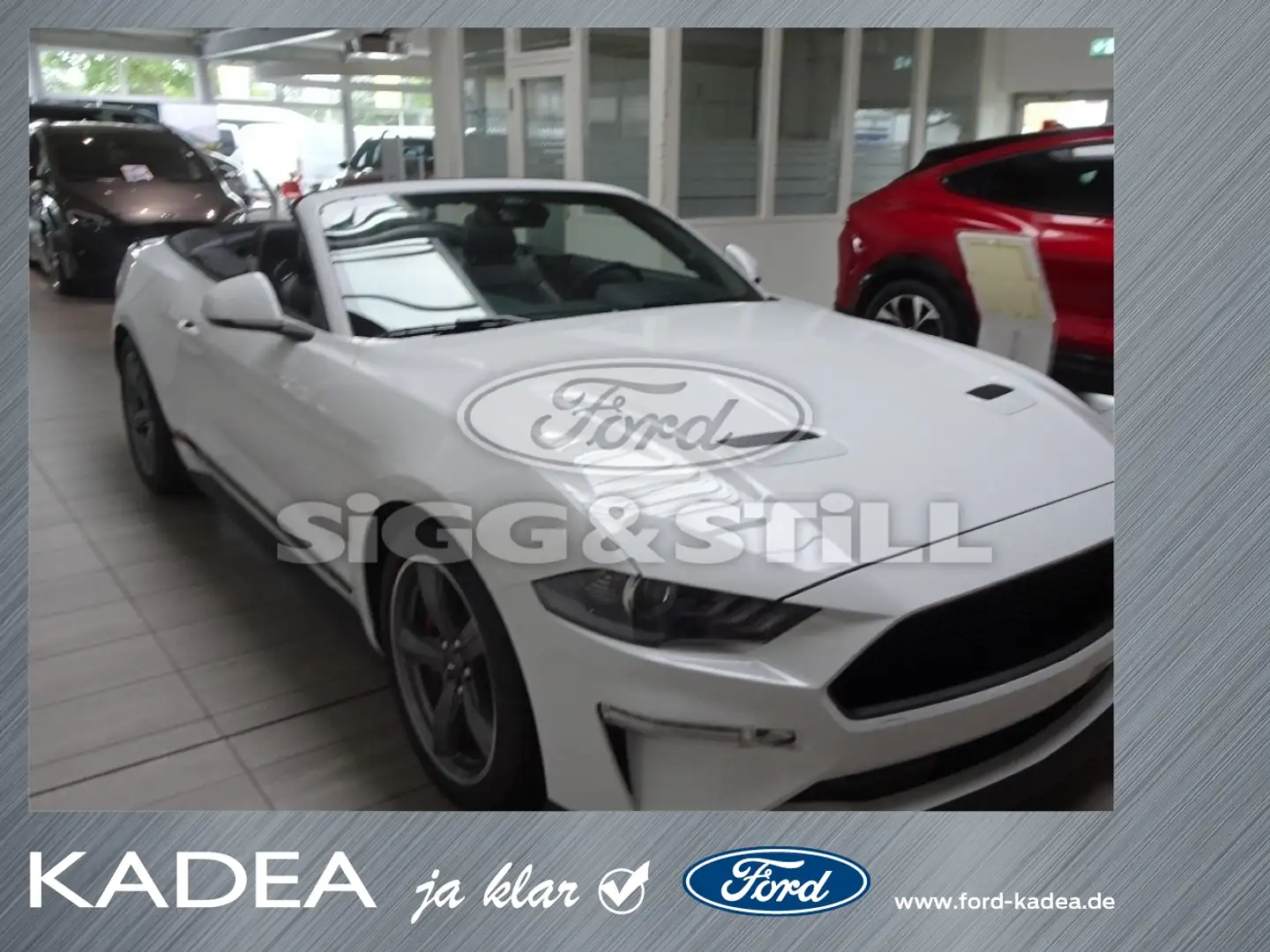 Ford Mustang GT Convertible V8 *CALIFORNIA-EDITION* White - 1