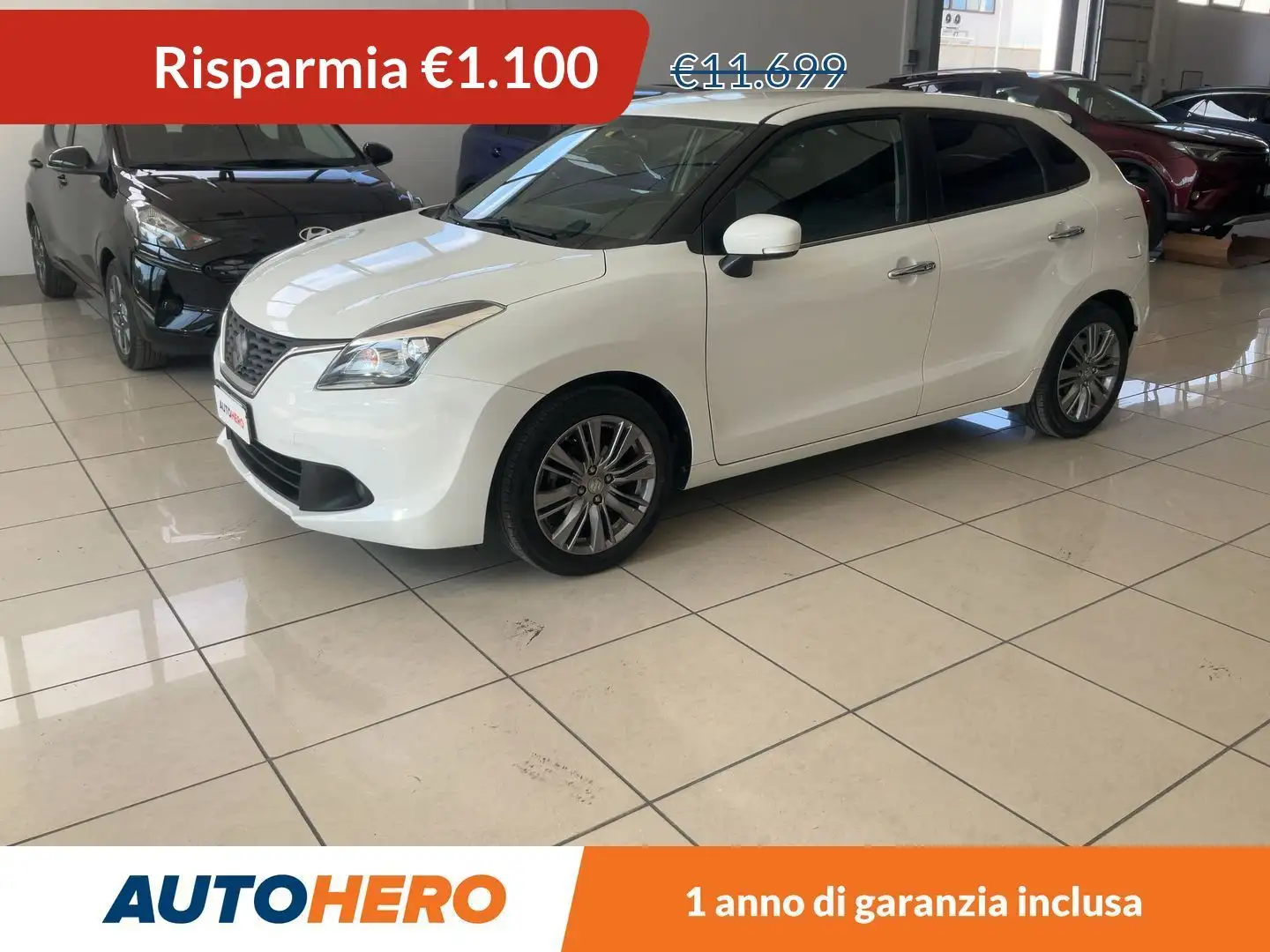 Suzuki Baleno 1.2 DualJet SHVS Top MHEV Wit - 1