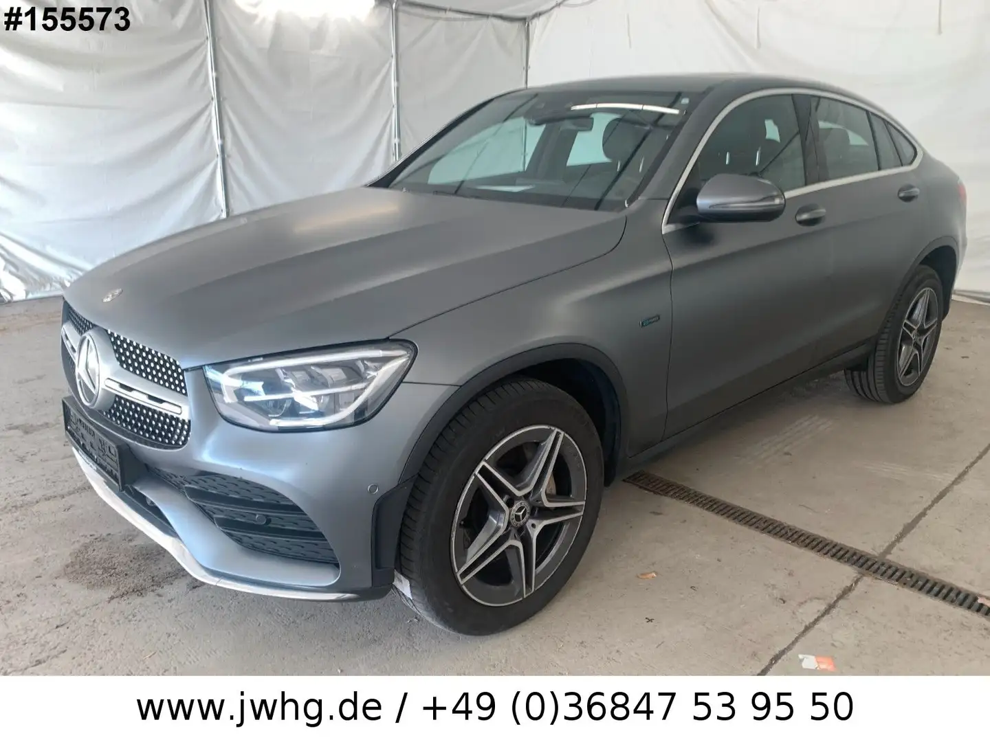 Mercedes-Benz GLC 300 e 4M Coupé 2x AMG line HeadUp VirtCockp Grau - 1