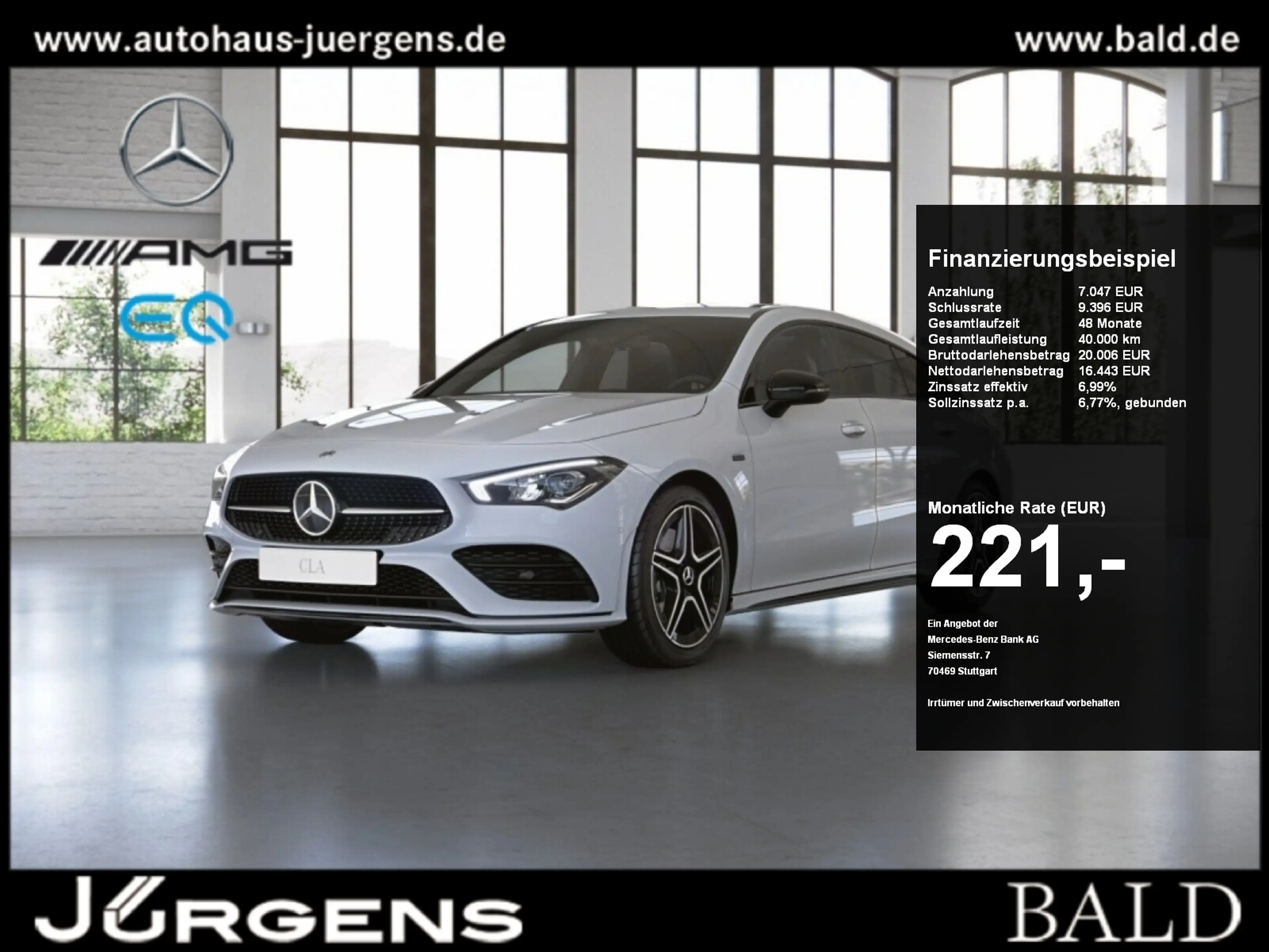 Mercedes-Benz CLA 250 e SB AMG-Sport/LED/Cam/Night/Ambiente/18