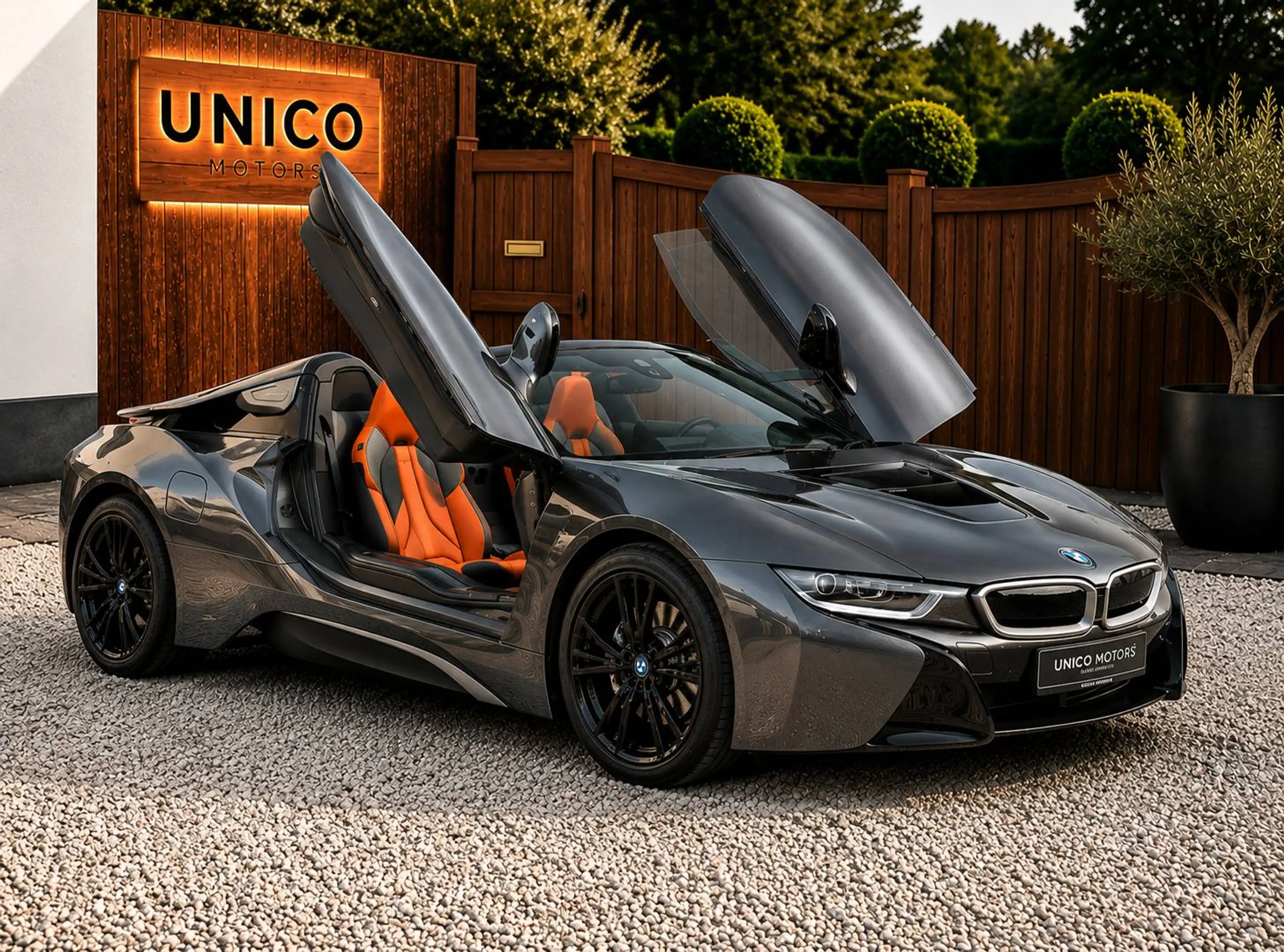 BMW i8 Roadster - Head-up -Copper leder - Harman Kardon — photo 4