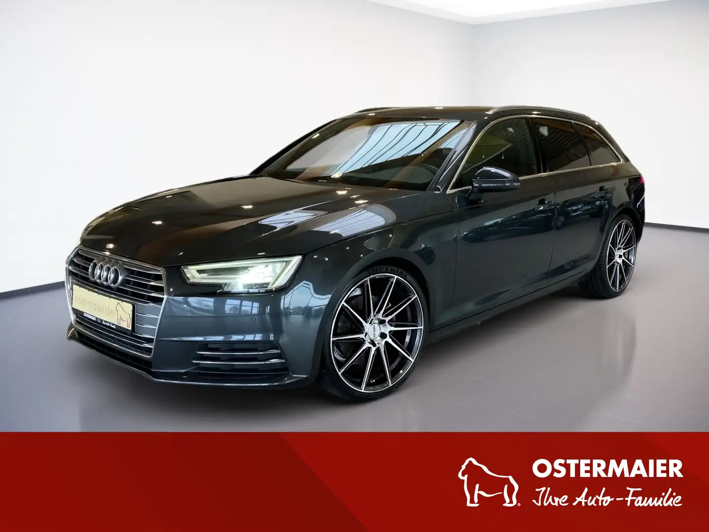 Audi A4 Avant Sport 2.0TDI S-tronic LED.NAVI.PDC.SHZG.Brem Gris - 1