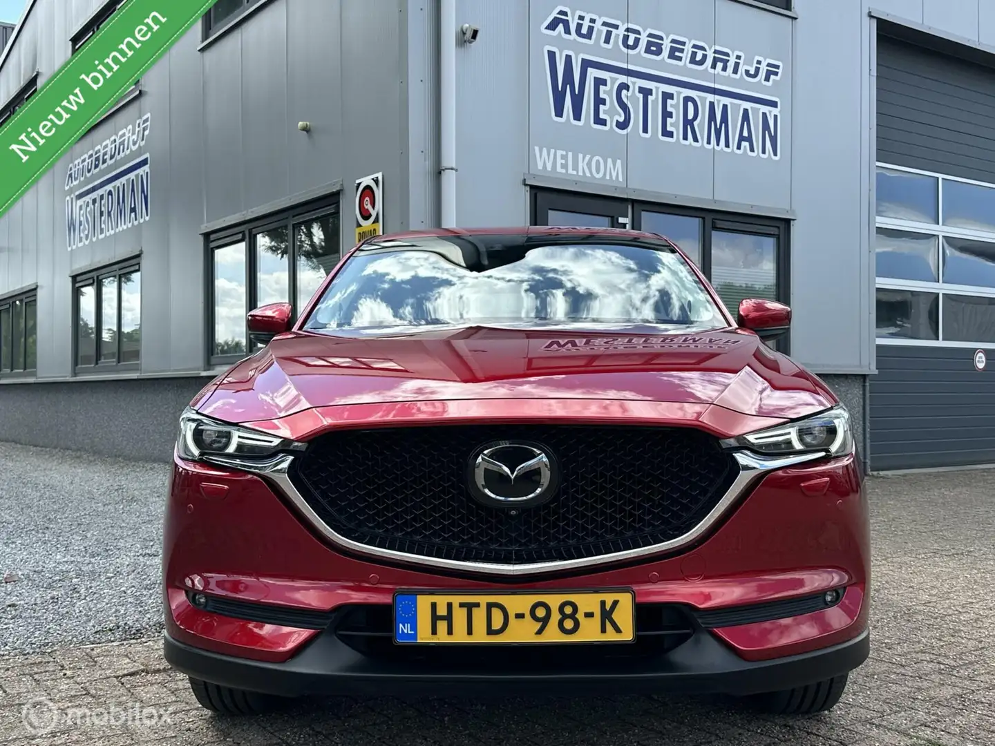 Mazda CX-5 2.0 SkyActiv-G 165 Luxury Acc Leer Trekh. 360° Cam Rouge - 2