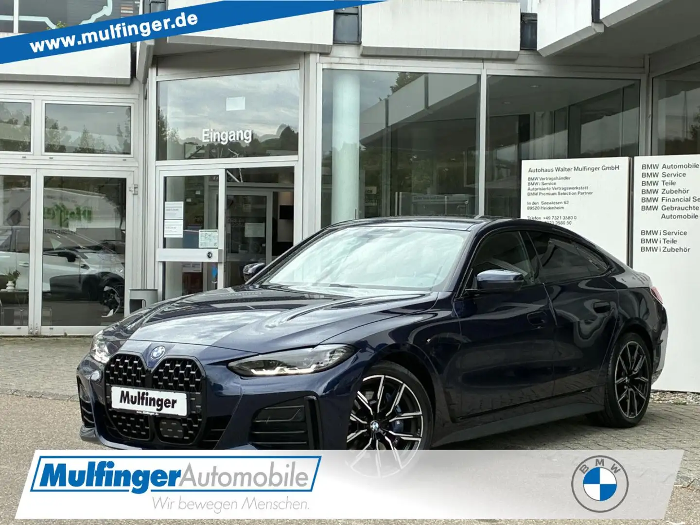 BMW 430 i xDr.GC. M Sport ACC Kamera LiveProf.AHK 19" Blau - 1
