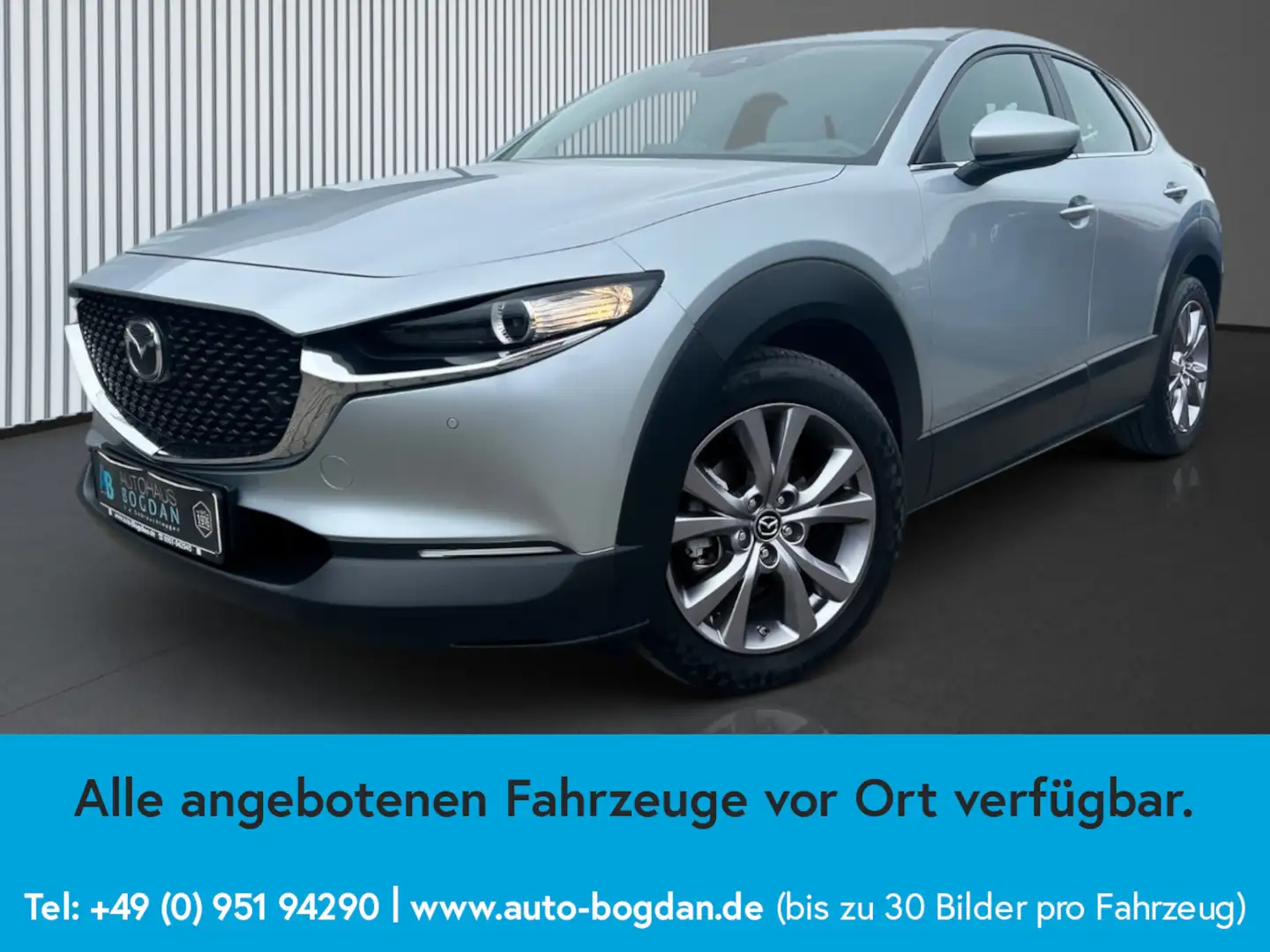 Mazda CX-30 SkyActiv Automatik Kamera*Navi*Tempomat* Zilver - 2