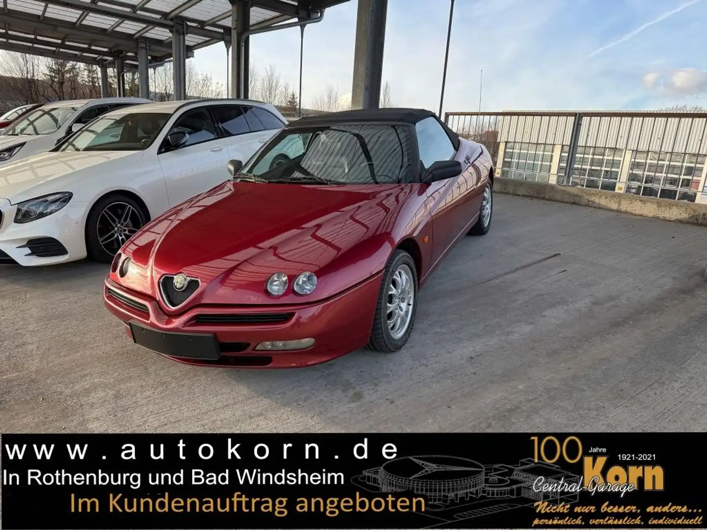 Alfa Romeo Spider Spider 1.8 T.Spark Kam. LM Leder Navi Rot - 2