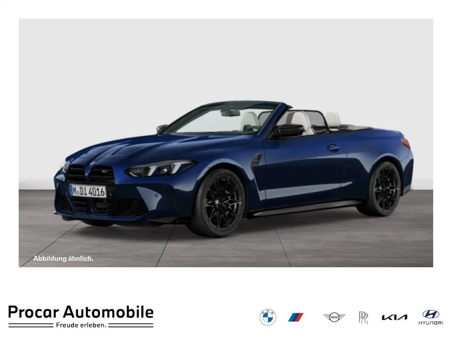BMW M4 Competition M xDrive M Sport ACC 360°KAM RFK Blau - 1