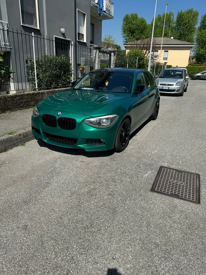 BMW 118 BMW 118d f20 MANUALE Verde - 1