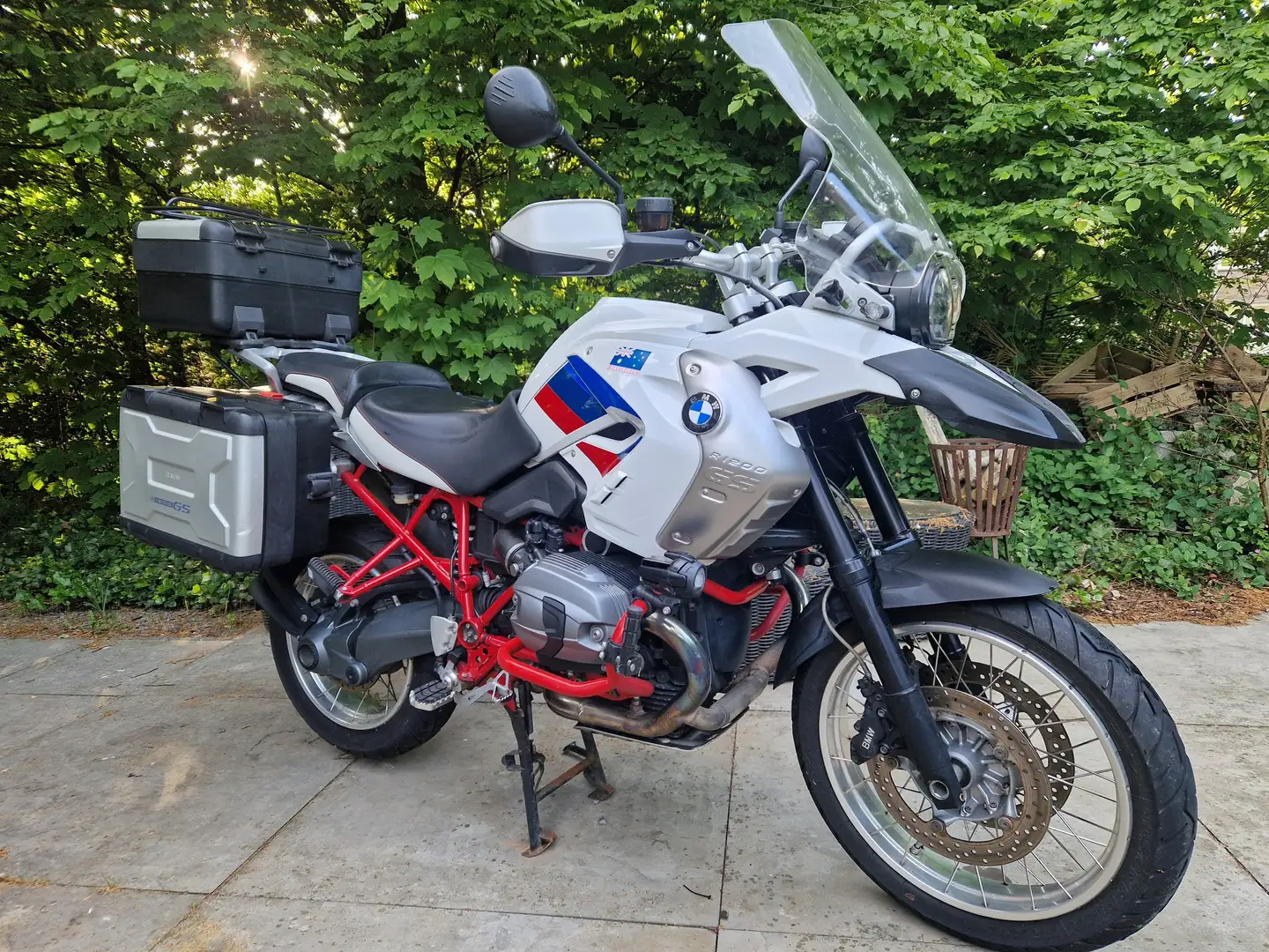 BMW R 1200 GS Adventure Rally Blanc - 2