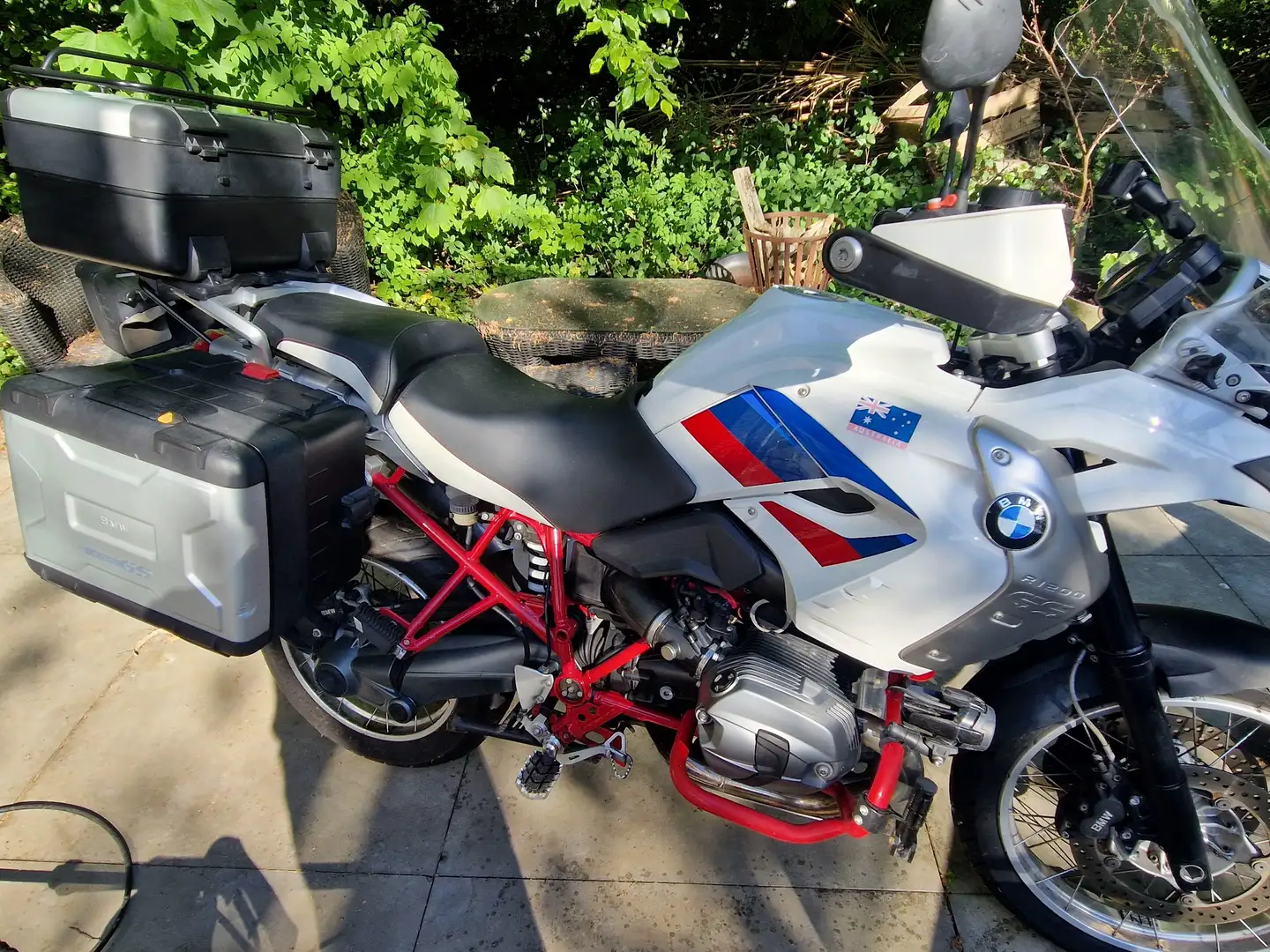 BMW R 1200 GS Adventure Rally Blanc - 1