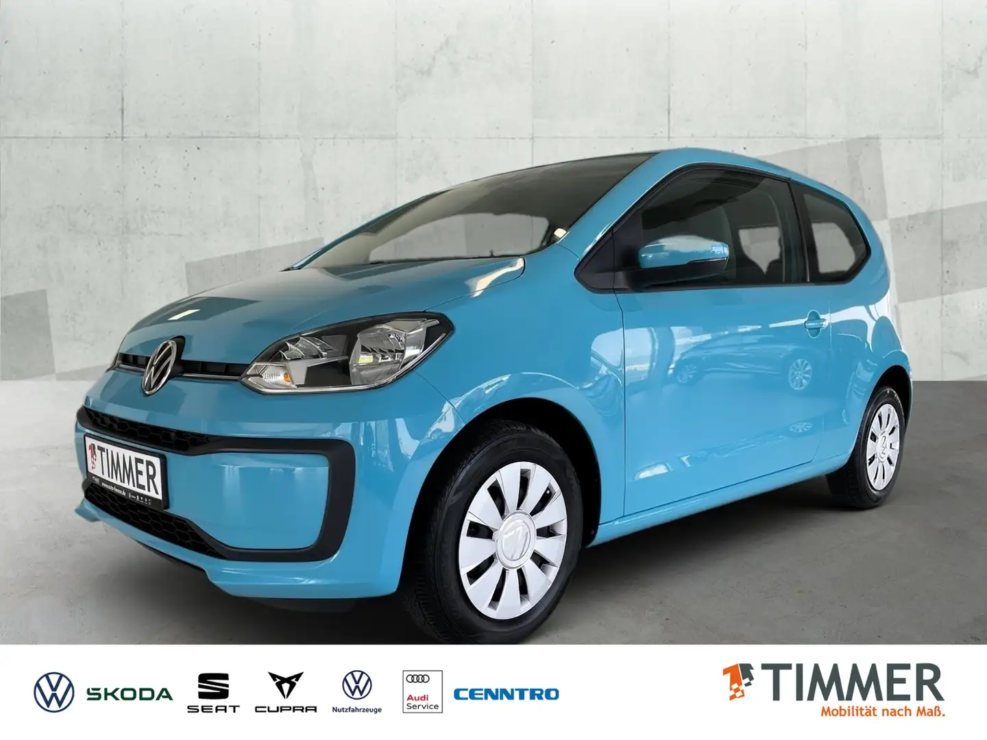 Volkswagen up! 1.0 MOVE *KLIMA *ALLWETTER *BLUETOOTH *ZV* Blue - 1
