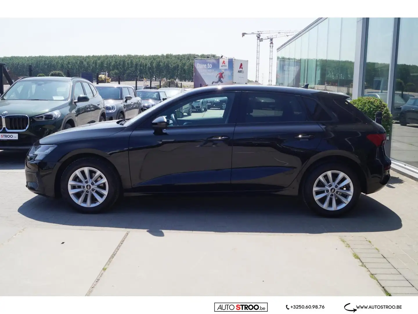 Audi A3 30TFSI Aut. Virtual l LED l PDC l ACC Negro - 2