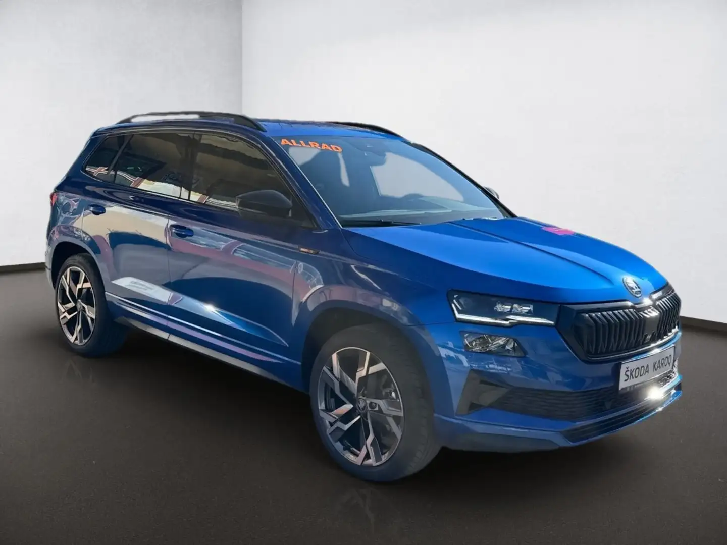 Skoda Karoq Karoq 2.0 TSI Sportline 4x4 AHK*RFK*ACC*NAVI* Blau - 2