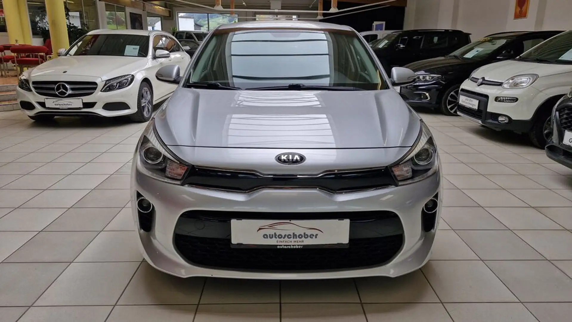 Kia Rio 1,25 MPI Silber ISG Silber - 2