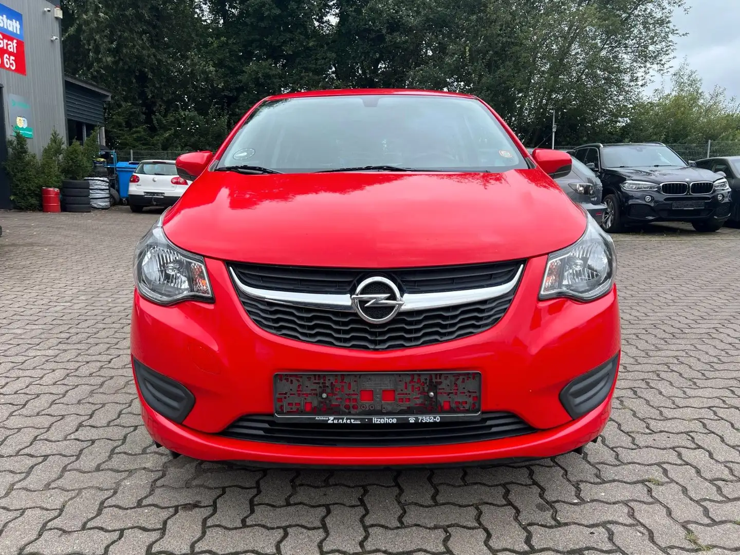 Opel Karl KLIMA°TEMP°8xBEREIFT°BT°MFLR°USB°AUX°USB°SH Rojo - 2